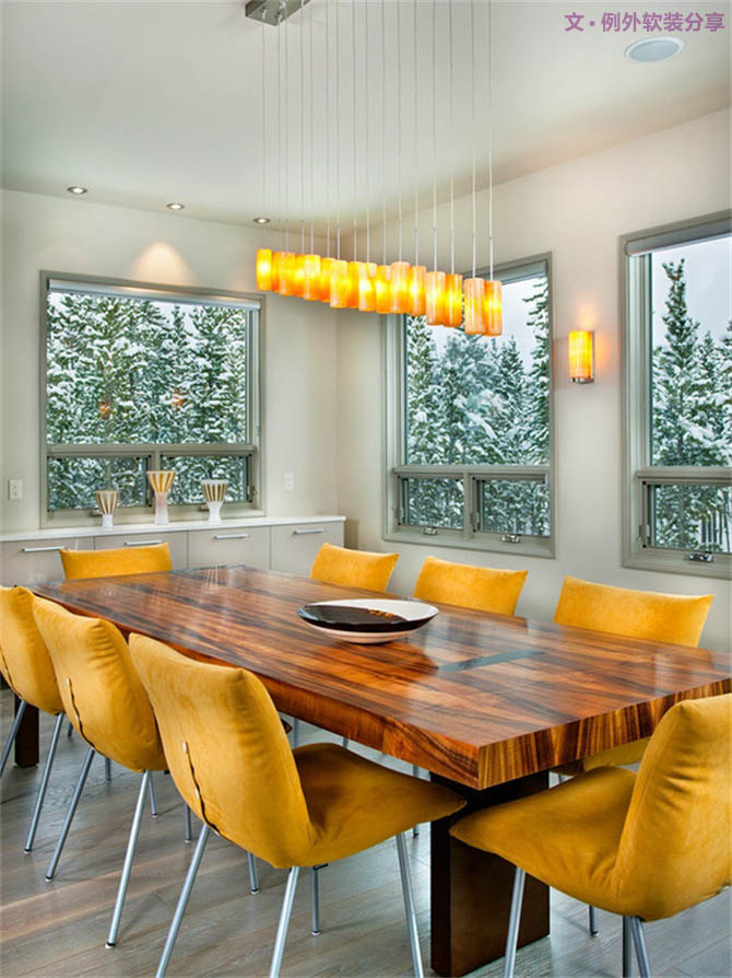 這些自家餐廳設(shè)計美得讓你窒息！-別墅設(shè)計,軟裝設(shè)計,室內(nèi)設(shè)計,豪宅設(shè)計,深圳例外軟裝設(shè)計公司