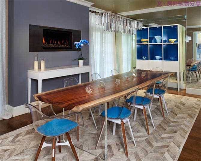 這些餐桌設計得太美了，絕對值得一看！-別墅設計,軟裝設計,室內(nèi)設計,豪宅設計,深圳例外軟裝設計公司