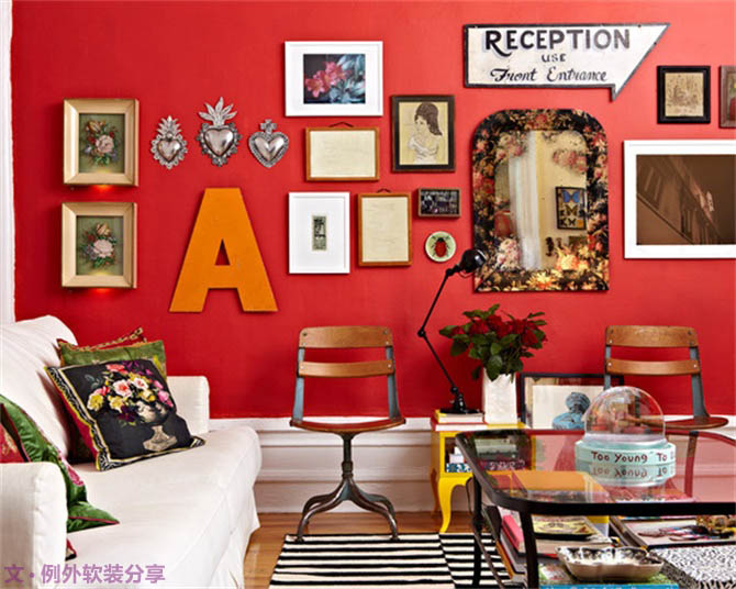 看國外室內(nèi)設(shè)計(jì)師如何玩轉(zhuǎn)中國紅！-別墅設(shè)計(jì),軟裝設(shè)計(jì),室內(nèi)設(shè)計(jì),豪宅設(shè)計(jì),深圳例外軟裝設(shè)計(jì)公司