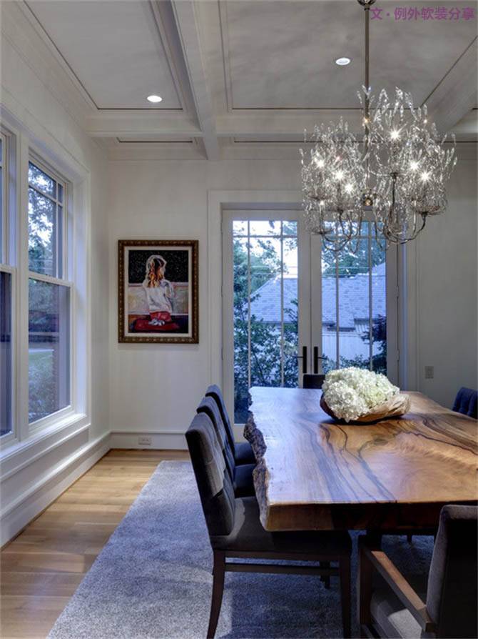 這些餐桌設計得太美了，絕對值得一看！-別墅設計,軟裝設計,室內(nèi)設計,豪宅設計,深圳例外軟裝設計公司