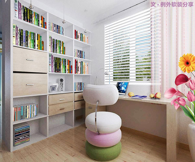有種書(shū)房設(shè)計(jì)，叫做不用一絲不茍！-別墅設(shè)計(jì),軟裝設(shè)計(jì),室內(nèi)設(shè)計(jì),豪宅設(shè)計(jì),深圳例外軟裝設(shè)計(jì)公司