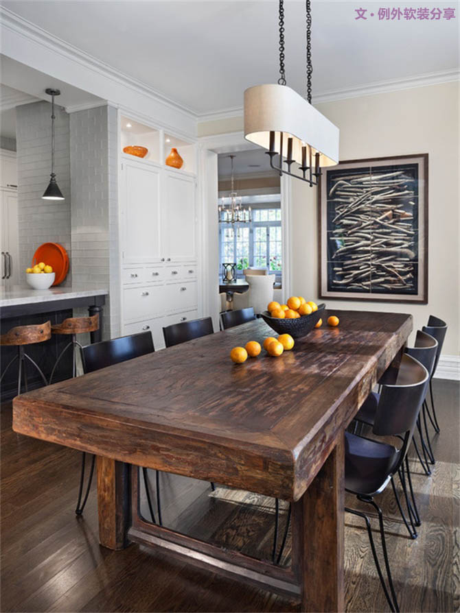 這些餐桌設計得太美了，絕對值得一看！-別墅設計,軟裝設計,室內(nèi)設計,豪宅設計,深圳例外軟裝設計公司