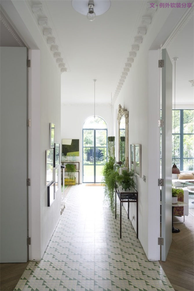 室內(nèi)設計中純白與嫩綠的那些事兒-別墅設計,軟裝設計,室內(nèi)設計,豪宅設計,深圳例外軟裝設計公司