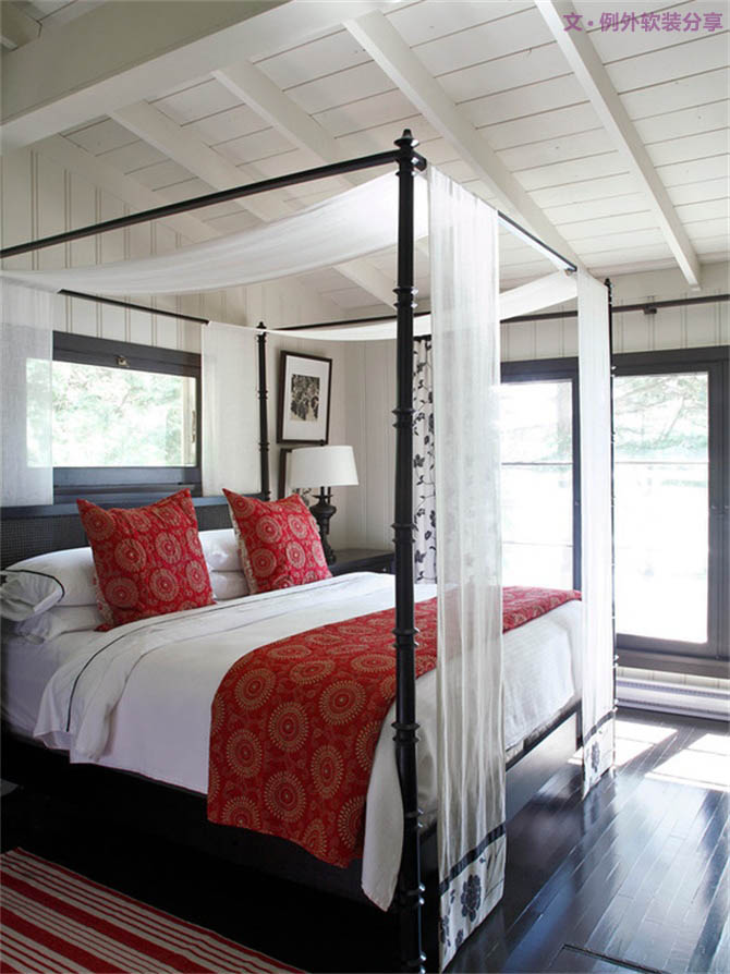 看國外室內(nèi)設(shè)計(jì)師如何玩轉(zhuǎn)中國紅！-別墅設(shè)計(jì),軟裝設(shè)計(jì),室內(nèi)設(shè)計(jì),豪宅設(shè)計(jì),深圳例外軟裝設(shè)計(jì)公司