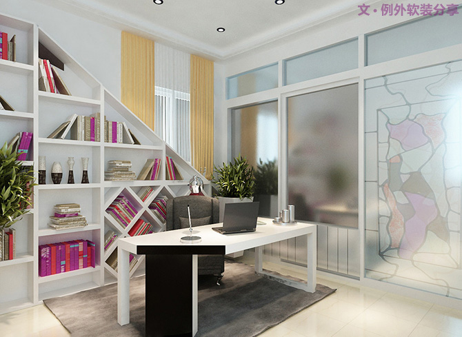 有種書(shū)房設(shè)計(jì)，叫做不用一絲不茍！-別墅設(shè)計(jì),軟裝設(shè)計(jì),室內(nèi)設(shè)計(jì),豪宅設(shè)計(jì),深圳例外軟裝設(shè)計(jì)公司