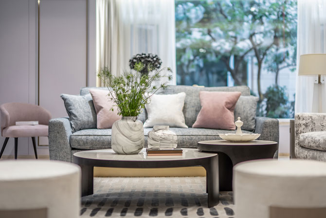 550平東莞愉景別墅軟裝設(shè)計：回歸生活美學(xué)！