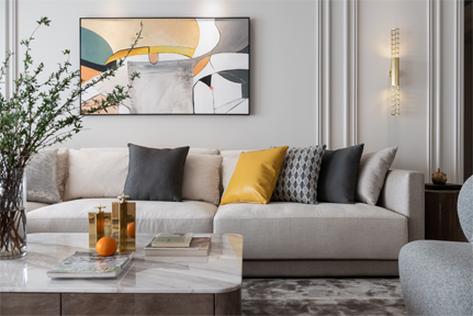 恒裕濱城精裝房改造系列（二）：光傾成畫，鐫刻美好。